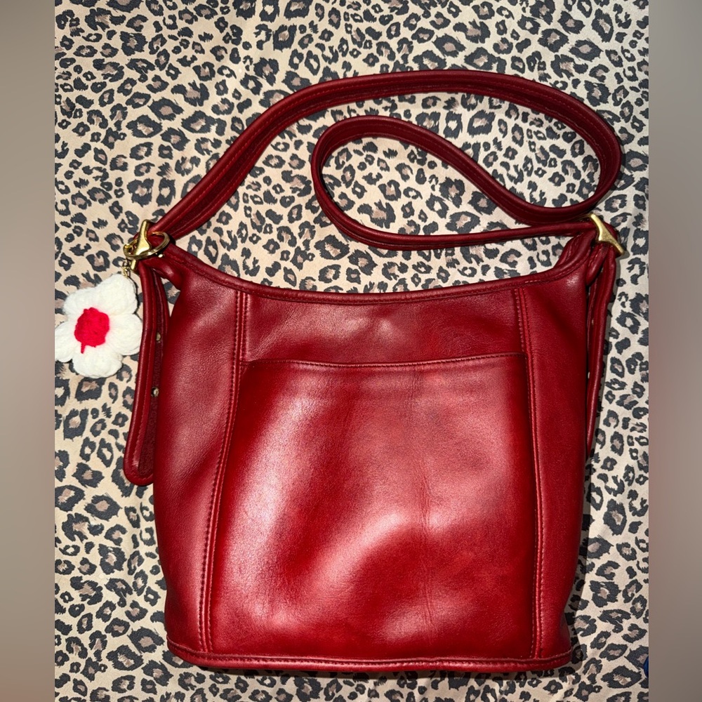 Vintage Coach Slim Duffle Sac